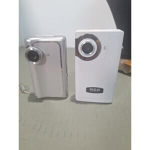 RCA Small Wonder Camcorder Lot of 2 Parts Repair Not Working- Clean
